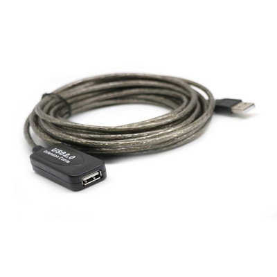 极速15Ftc 5M USB 2.0 Extension Repeater Cable Sinal Booster