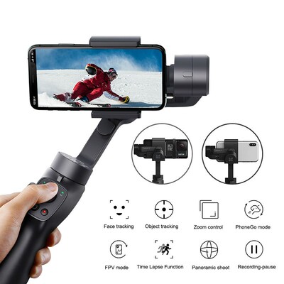 极速Funsnap Handheld Gimbal Stabilizer Track FoZcus Pu