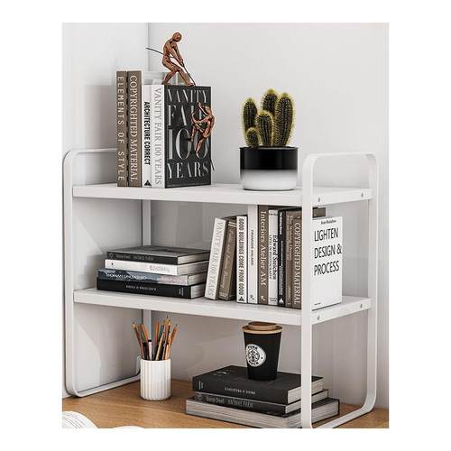 极速新品促桌面置物架多层书架y学生桌上置物架子办公室电脑桌分