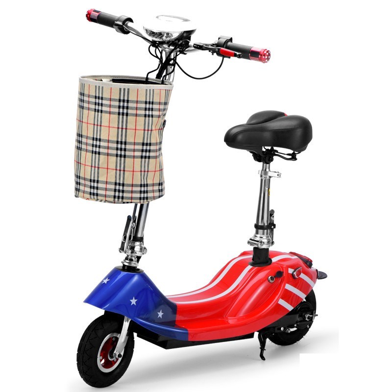 极速折叠电动滑板车成年代步超轻上班便携小型迷S你男小巧站立女