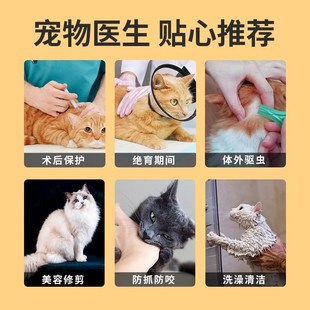 极速伊丽莎白圈狗狗猫咪项圈头套防舔防水耻辱圈绝育利Z莉沙白猫