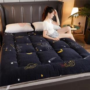 极速加厚牀垫g特厚超厚垫背牀褥子冬天牀垫被子垫背家用绒面牀垫
