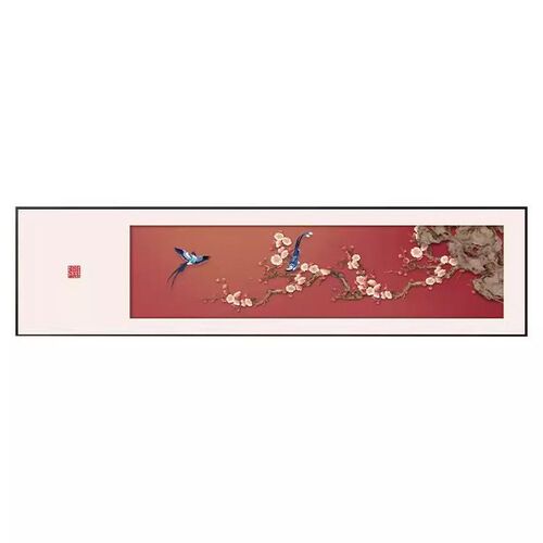 热销喜上枝头床头k装饰画新中式房间主卧室温馨挂画客厅茶室背景