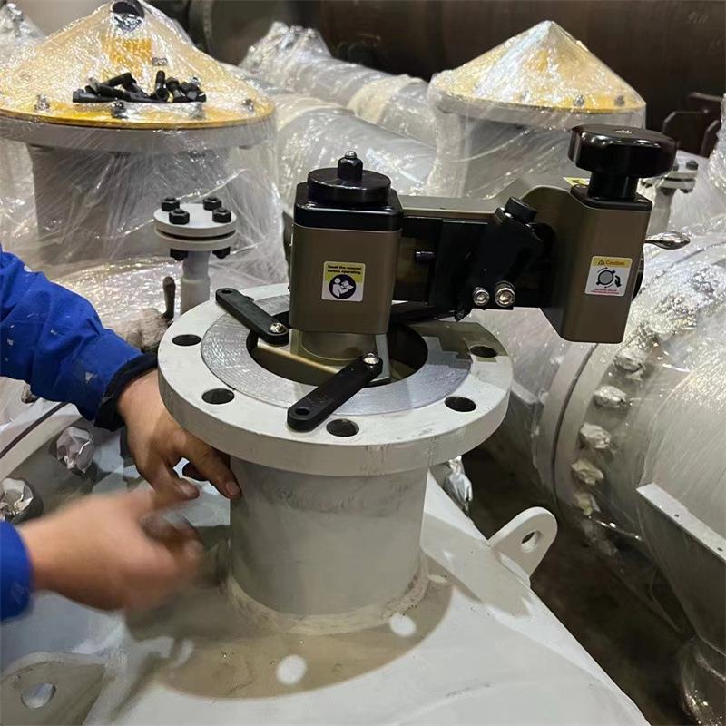 经济手动法兰修复机 法兰密封现修复面 法凹凸槽水纹场面兰加工机
