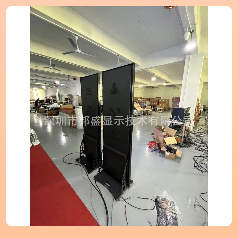 速发海报可子屏 P1告8P2P2.5落地镜移动广.机 ter Scre