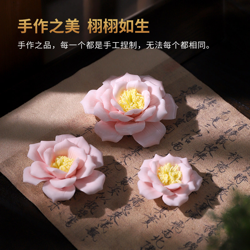 速发陶瓷花墙视饰饰壁挂创意客厅卧室墙壁电饰背景墙面装