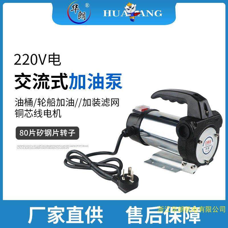 速发新款镀铬电动吸油泵正反转抽油机直流自吸泵小型加油泵柴油煤