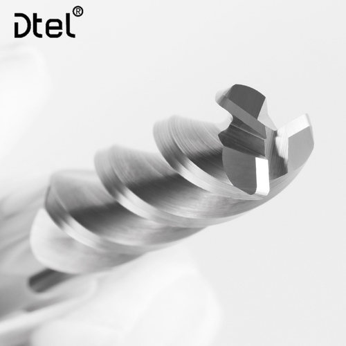 速发55度钨钢硬质合金铝用圆鼻铣刀高光铣牛鼻直柄铣刀R刀刀具