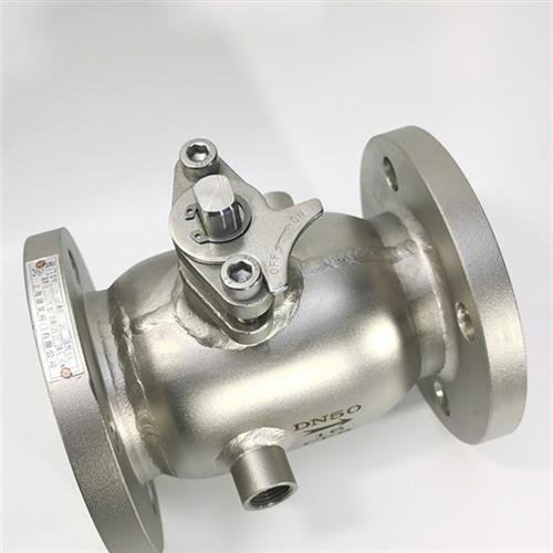 速发BQ41F-10P铸钢/64不锈钢一温式夹套保体高温法兰球阀D25 50 1