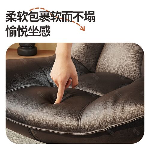 速发意式轻奢单人沙发椅设计师款创意时尚休闲椅客厅台懒人椅可旋