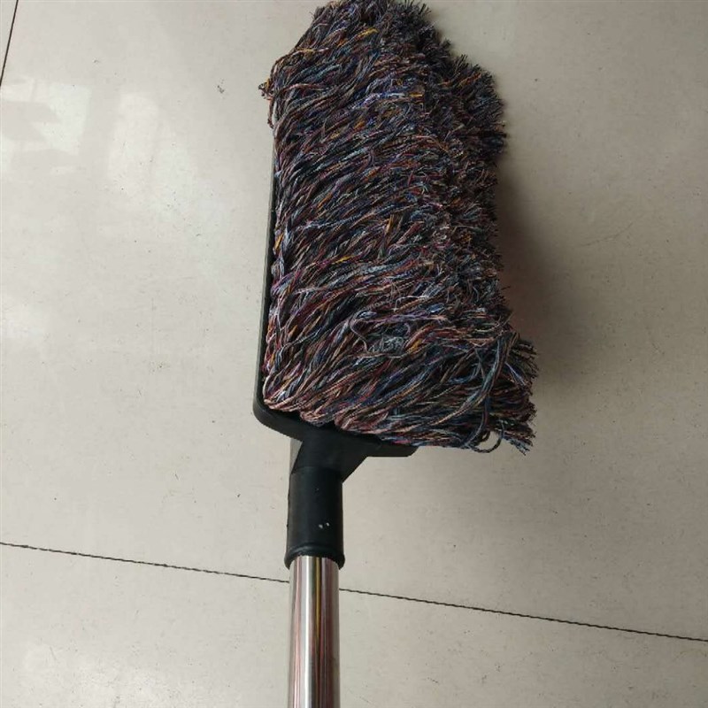 速发钢把汽刷洗车车棉线除尘拖子洗车掸把4S店礼品不锈柄蜡拖蜡扫