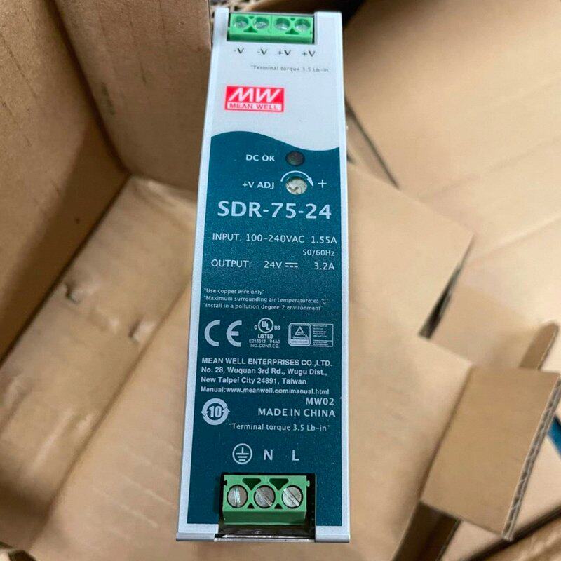 议价导轨式开关电源MWSDR-75-24SDR-120-24SDR-240-24
