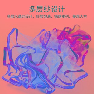 速发跳舞变舞场蹈扭秧歌儿童祖国颂双面演出左右手一对渐广成人纱