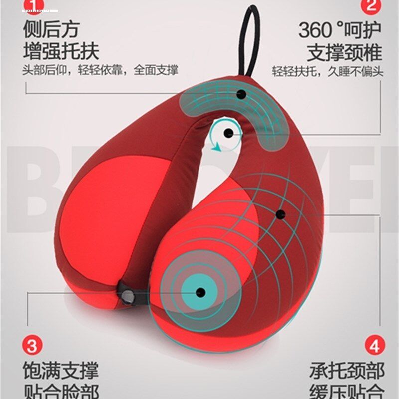 速发汽车婴儿童旅行U型宝头宝枕安用护颈脖子枕飞机车全座椅头枕