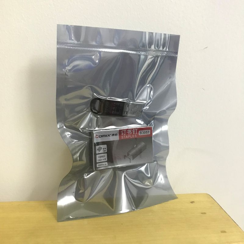 速发新品元器件cm口袋防静蔽袋屏电袋条形包装10*6平100个/包单