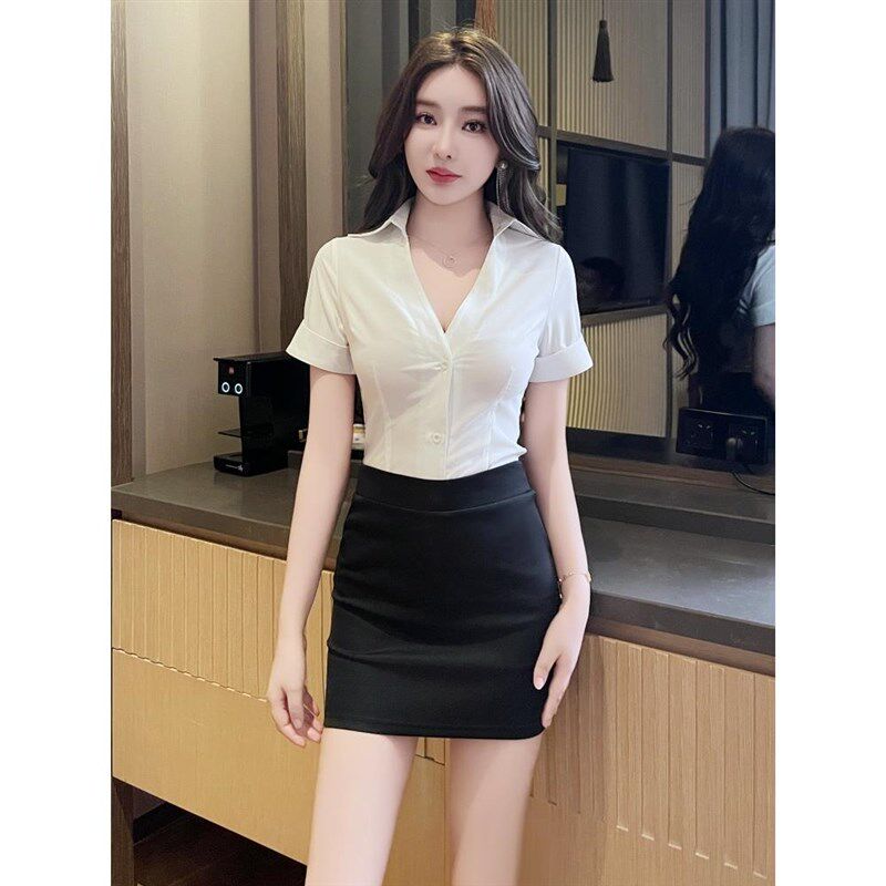 速发足浴技师工作服套裙养生馆按摩师空服足疗气质套装衣姐制服夏