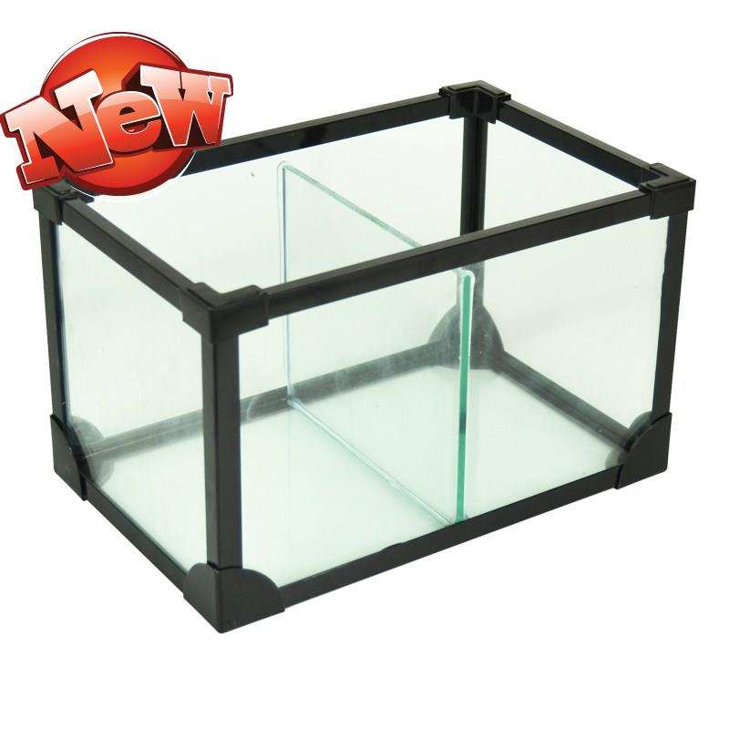 速发混合养桌面创意两用龟鱼混养缸 二一龟乌龟缸大型h双用合鱼缸