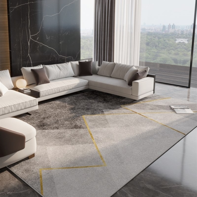 速发地毯卧室满铺地毯茶几沙地客厅大地毯床机发垫边洗米4米2