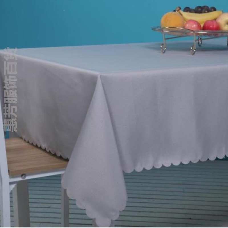 速发会议室桌布台布长桌办色室灰公办公长条桌长方形浅44紫色米黄