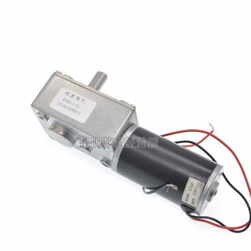 速发405流杆WZY永磁直8涡轮蜗G减速6V12v24V自动窗帘机马达