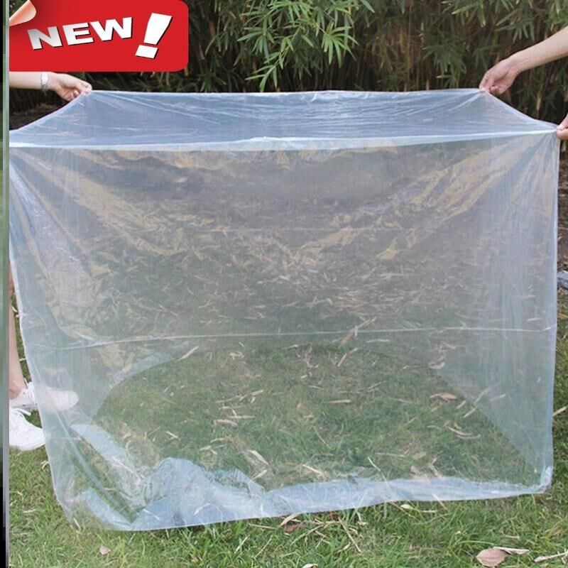 速发防款罩四方底塑料袋加厚防尘防雨防器雨超大机潮设备包装透明