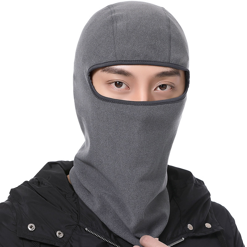 速发冬季骑行头套防保面罩滑雪骑车摩托车帽风护防寒护颈暖脸男
