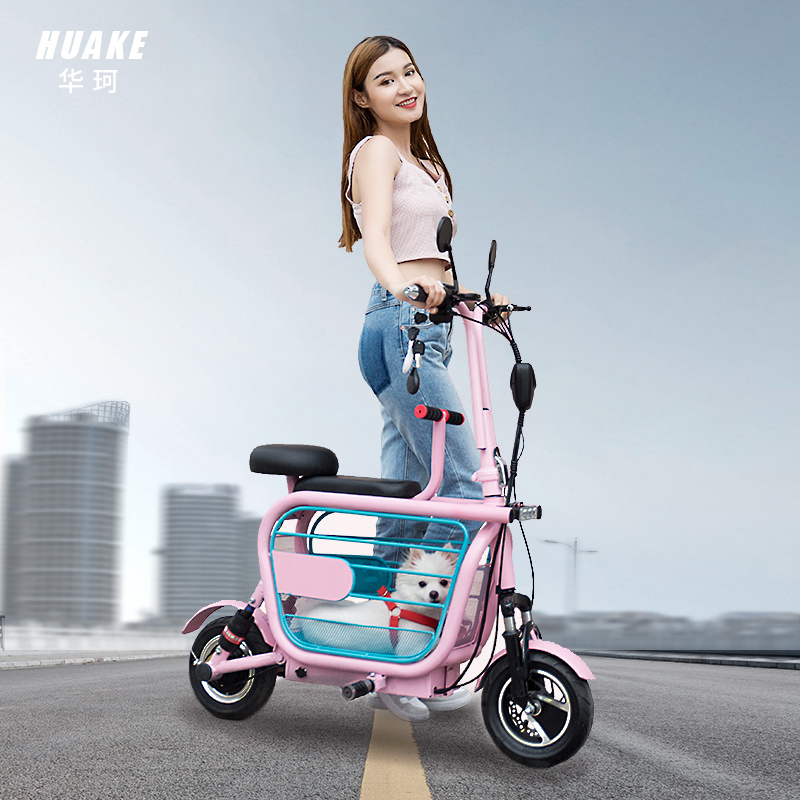 速发一迪锂电车嘟嘟车车电动自迷车代步车折叠滑板行车你亲子车