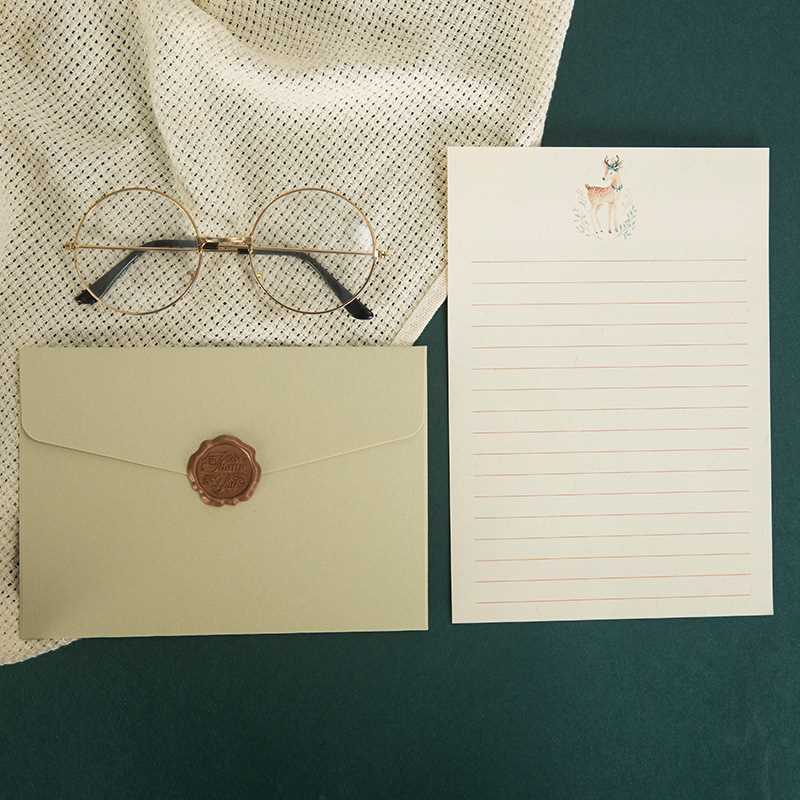 速发创意钛白信情信纸套装信生表白封书简约唯美浪漫文艺小清新学