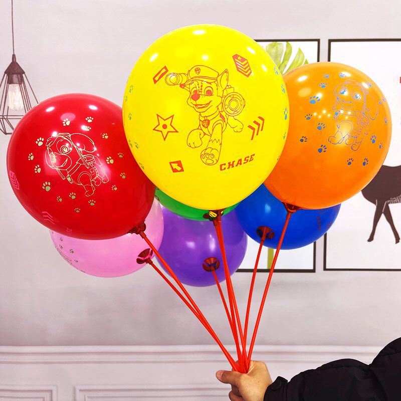 速发队球幼儿童玩具生日派对装饰布置商场气儿园地推小礼品