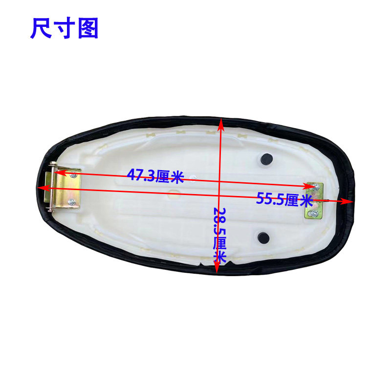 速发S环小S坐垫垫2 5广S座包加厚海绵鞍座座S爱玛 小s坐垫电动车
