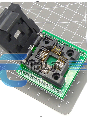 进口翻盖式PLCC32 DIL32/PLCC32 ZIF-CS PLCC32专DIP32芯片烧录座