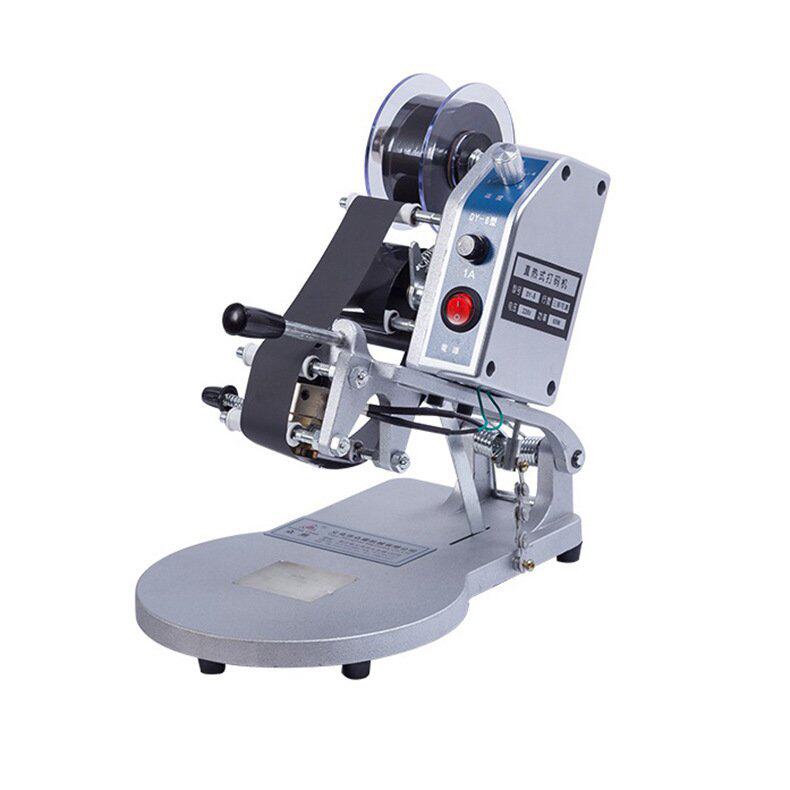 生产日期打码机DY-8手动式喷码机直热式钢印色带打码机器