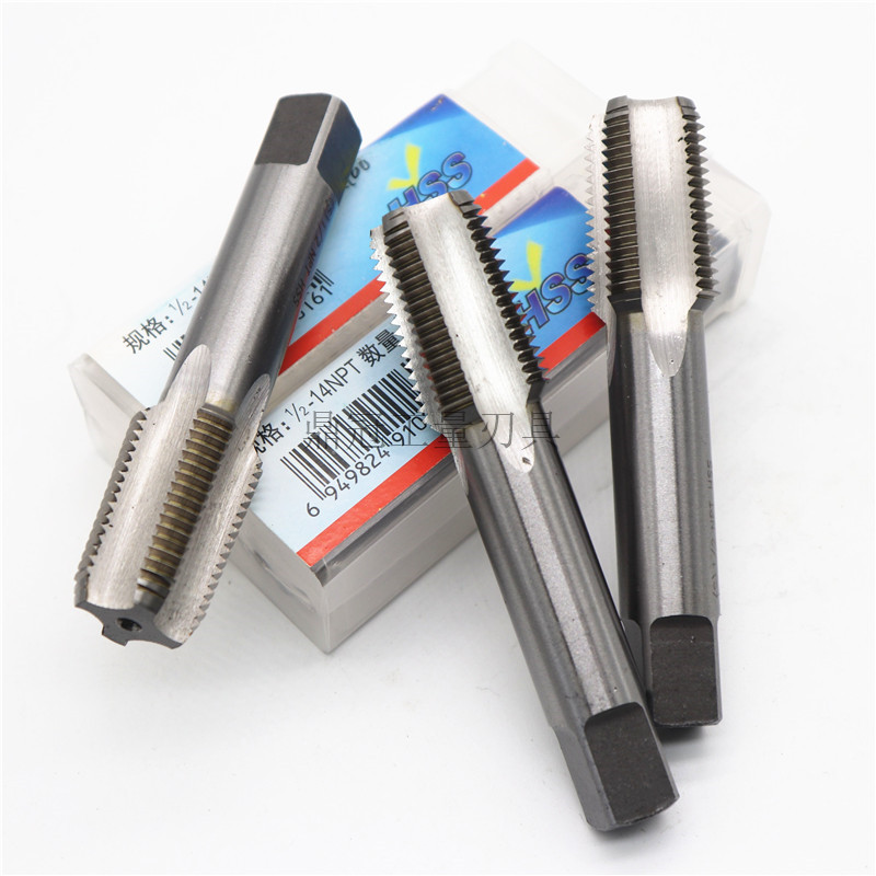 管螺纹加长丝锥 加长机用丝攻 RC1/8 RC1/4 RC3/8 RC1/2 3Y/4*100