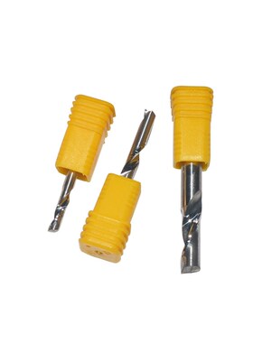 link cnc AAAo铝用单刃铣刀2A3.175雕刻机刀具铝板材铝合金雕刻刀