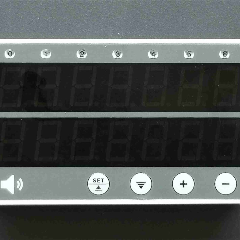 国产微型PLC文本一体机6入4出带两排数码显示可编程序逻辑控制器