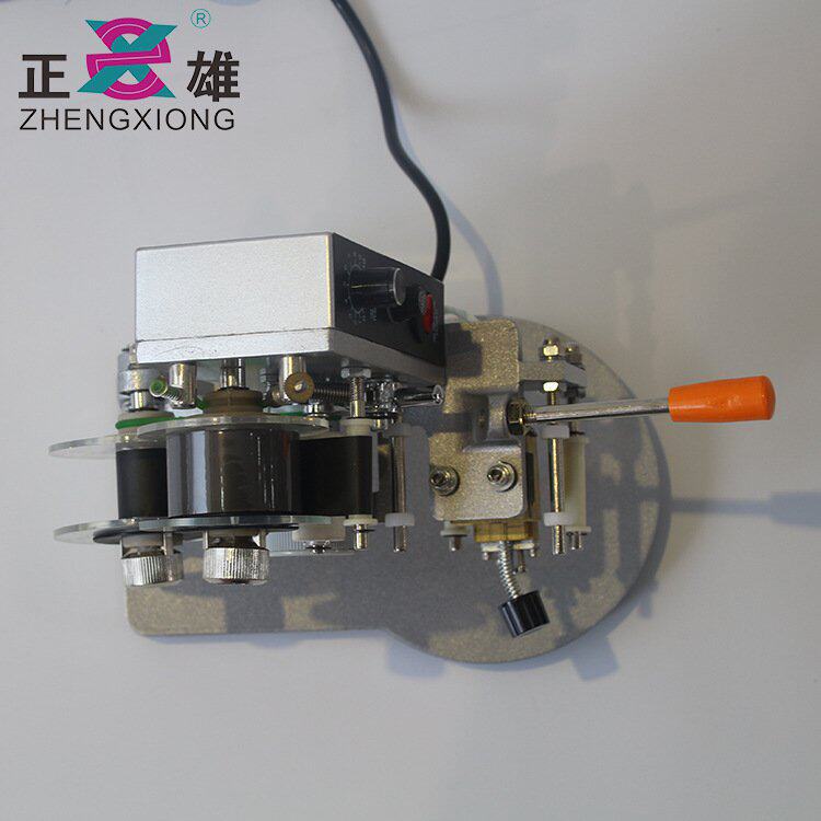 DY-8D手动打码机 一至三排手动打码机 直热式钢印色带打码机器