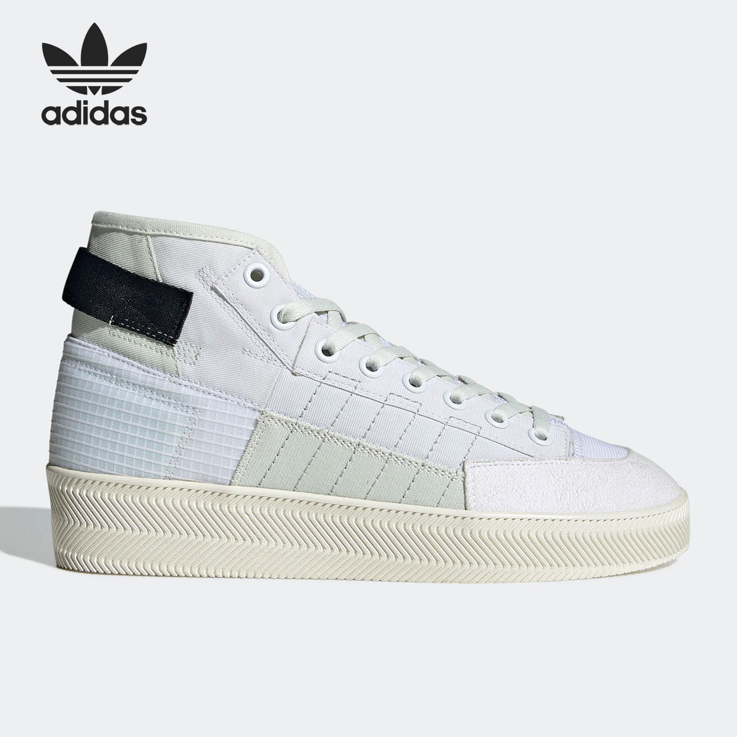 Adidas/阿迪达斯正品三叶草NIZZA PARLEY男女高帮板鞋GZ1474