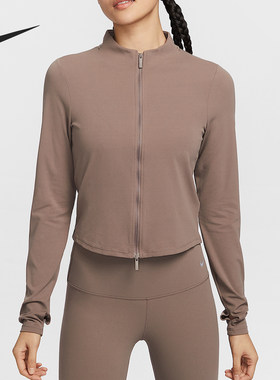 Nike/耐克正品Zenvy Dri-FIT女士透气瑜伽紧身外套FV7424-233