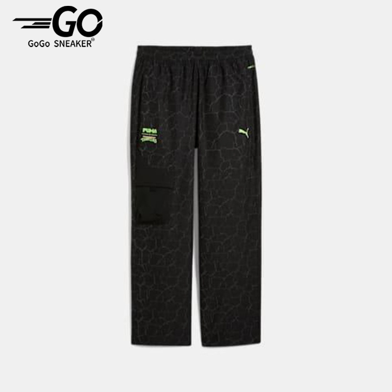 Puma/彪马正品男士Logo休闲时尚宽松松紧透气工装裤630103-01
