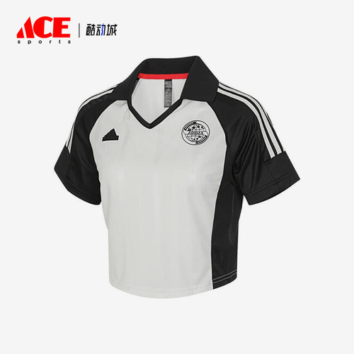 阿迪达斯女士运动简约短袖