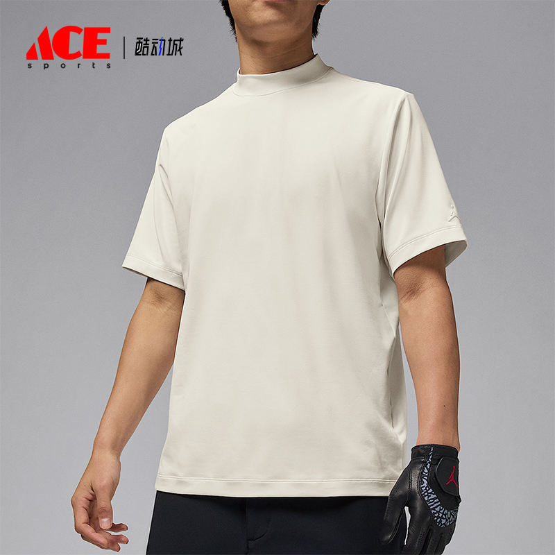 Nike/耐克正品JORDAN男士休闲企领高尔夫针织运动短袖IB3685-030