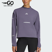 Adidas/阿迪达斯正品2025秋季款女士耐穿保暖跑步运动卫衣JP3844