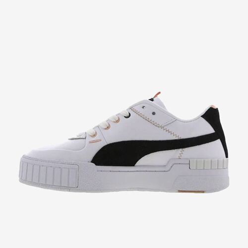 PUMA彪马正品Cali Sport Asymetric女款低帮舒适板鞋374573-01