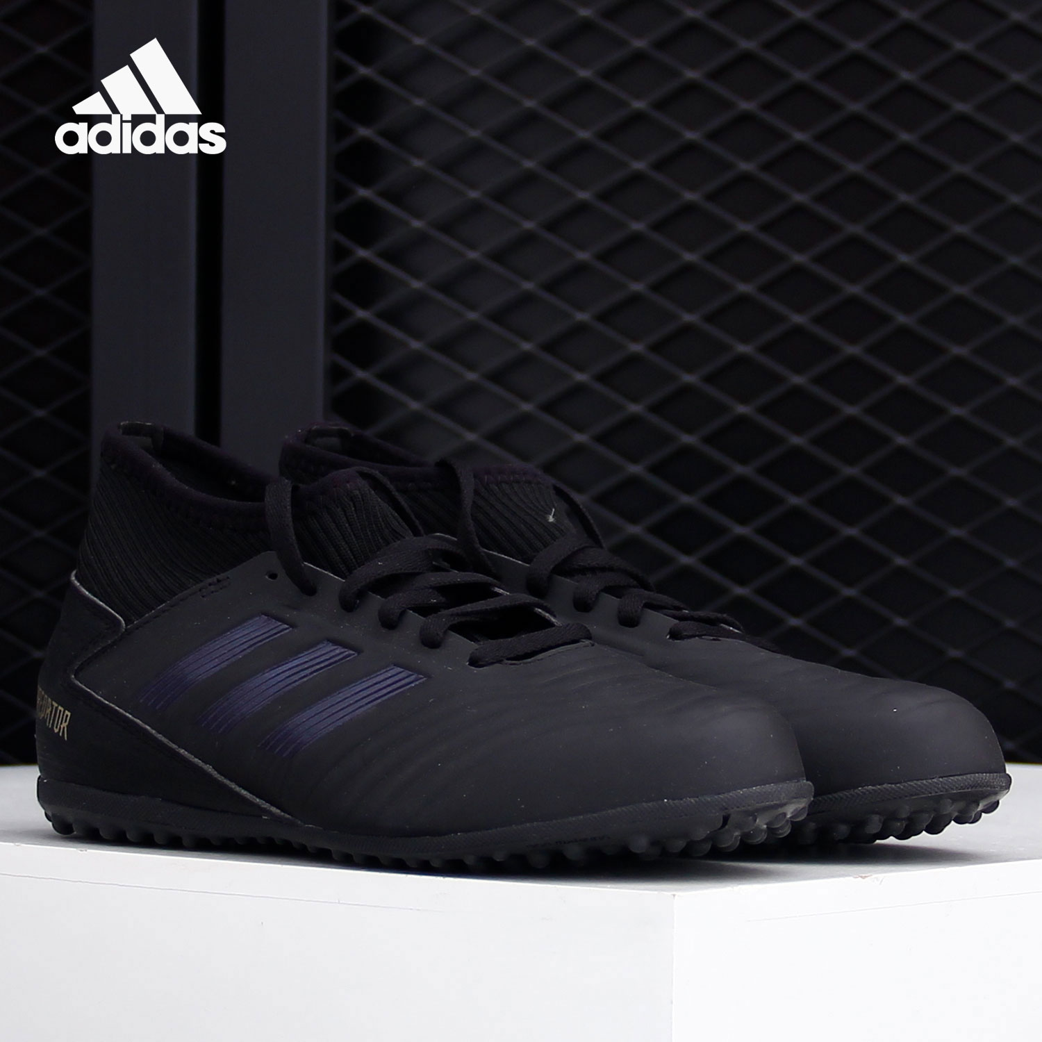 Adidas/阿迪达斯正品PREDATOR 19.3 TF J 大童足球运动鞋 G25801
