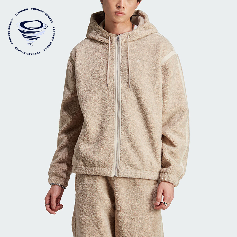 阿迪达斯男士休闲保暖外套