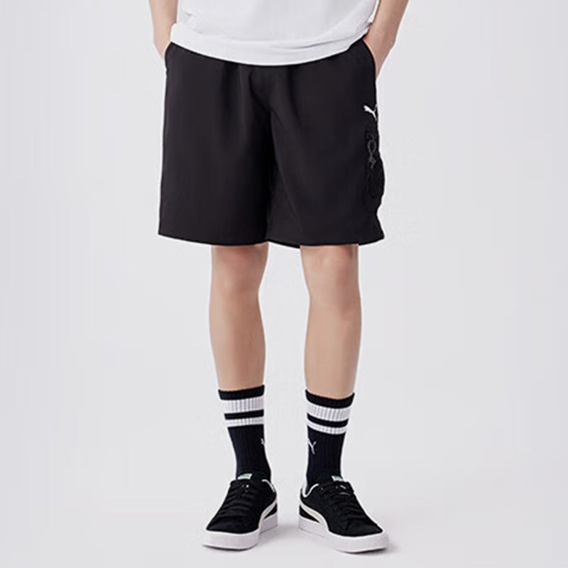 Puma/彪马官方正品2024男士休闲印花宽松运动训练短裤683805-01,运动服/休闲服装,运动中长裤／短裤,淘宝优惠券,粉丝福利购,淘宝优惠卷