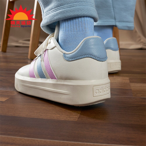 Adidas/阿迪达斯正品COURT PLATFORM女士休闲经典耐磨板鞋IE9987