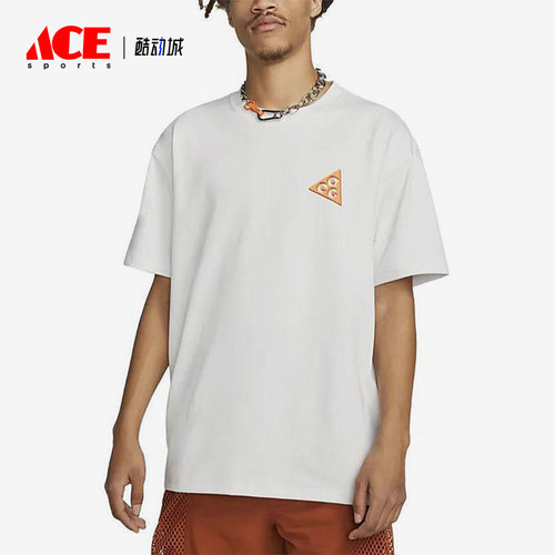 Nike/耐克正品2025 男士印花圆领透气针织经典休闲短袖FB8125-121
