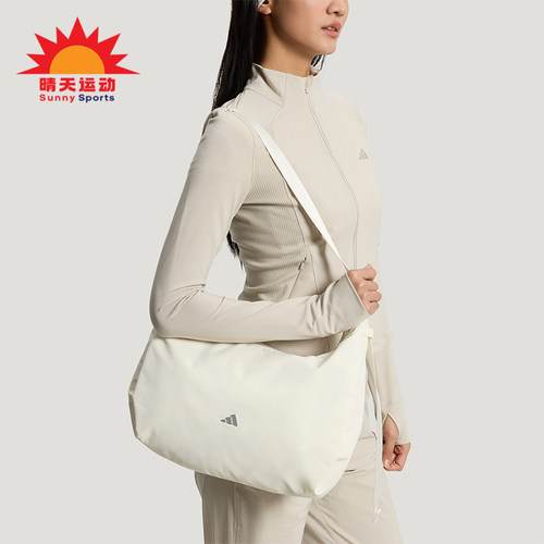 Adidas/阿迪达斯正品2026年女士经典运动休闲单肩斜挎包KT3034