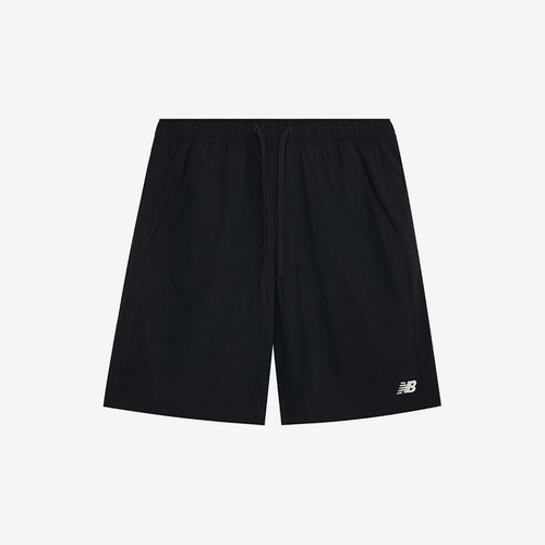 New Balance/NB正品夏季新款男子运动训练系带短裤AMS42329-BK